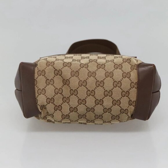 GUCCI GG Canvas Tote Bag Beige 019 0402 Auth 132112 - Picture 5 of 16